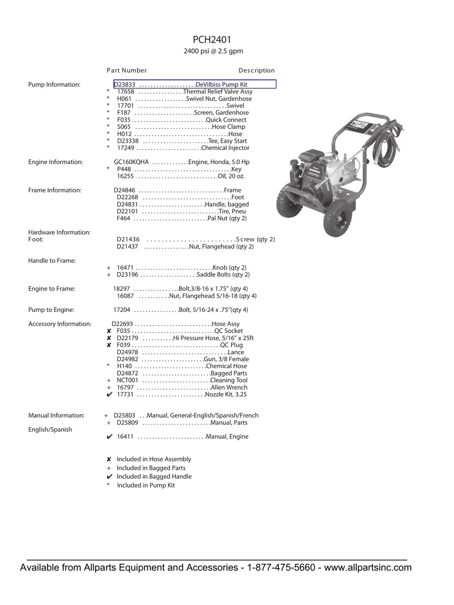 PORTER CABLE, PCH2401, IPL.1